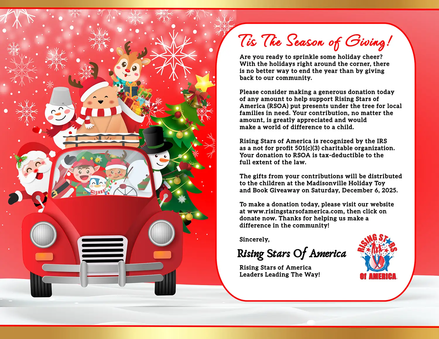 2025 Madisonville Giveback